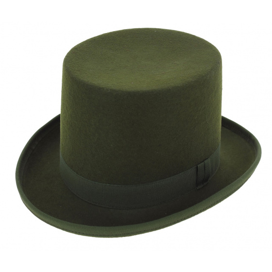 Top hat - Green Reference : 5748 | Chapellerie Traclet