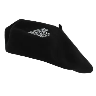 Béret Notre Dame Laine Noir - Traclet Reference : 7991 | Chapellerie Traclet