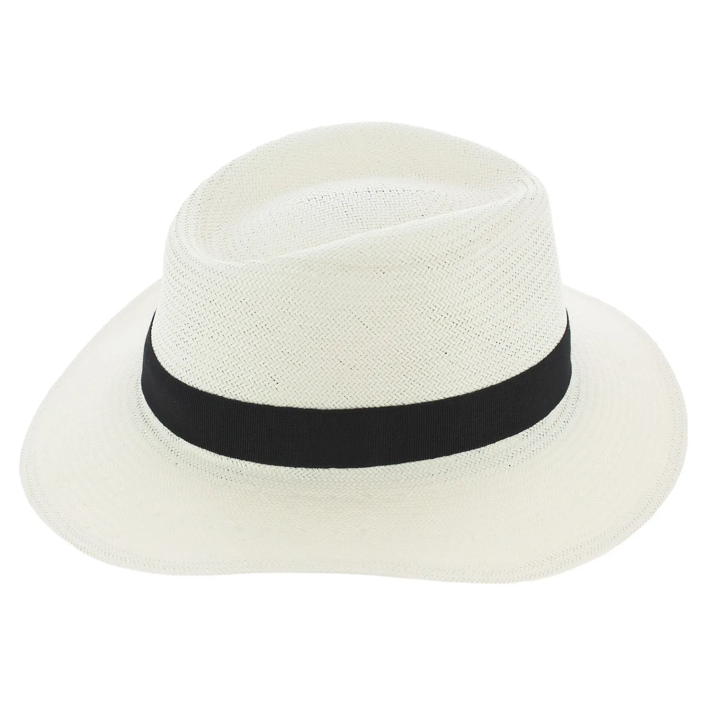 Chapeau Traveller Barahona Toyo Blanc Fléchet Reference : 8006 | Chapellerie Traclet