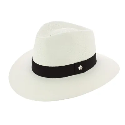Traveller Libertad Panama Hat White - Traclet Reference: 8019 | Traclet Hat Shop