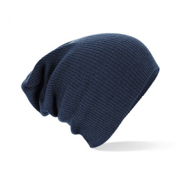 Bonnet Oversize Acrylique bleu - Beechfield