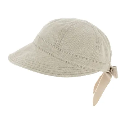 Casquette Angelina Anti-Uv Coton Beige - Mayser Reference : 8028 | Chapellerie Traclet