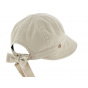 Angelina Anti-UV Cotton Cap Beige - Mayser