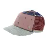 San Marin Patchwork Linen Baseball Cap - Traclet Reference: 8030 | Traclet Hat Shop