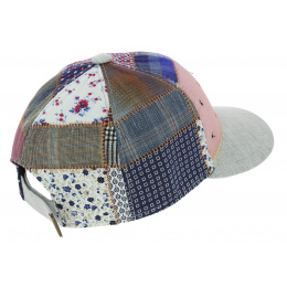 Baseball Cap San Marin Patchwork Linen - Traclet