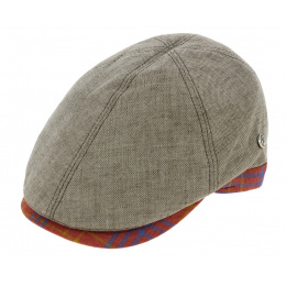 Casquette Gatsby Varadero Lin Beige - Traclet