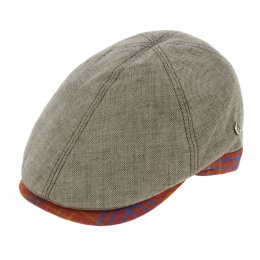 Gatsby Varadero Beige Linen Cap - Traclet