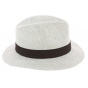 Traveller Hat Murano Washed Natural Linen - Fleche