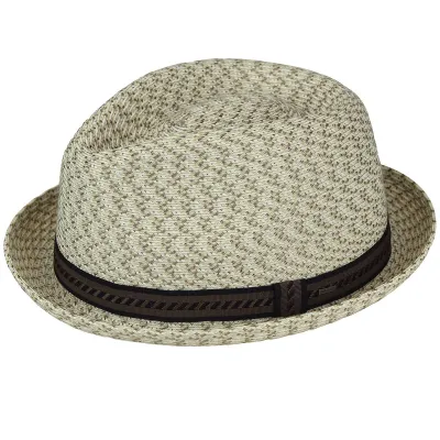 chapeau Trilby Mannes beige - boutique bailey Reference : 8033 | Chapellerie Traclet