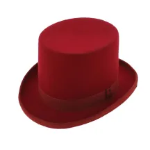 Top hat - Hermès Red Reference: 5746 | Traclet Hat Shop