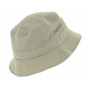 Anti-UV Death Valley Bucket Hat Polyester Beige - Traclet