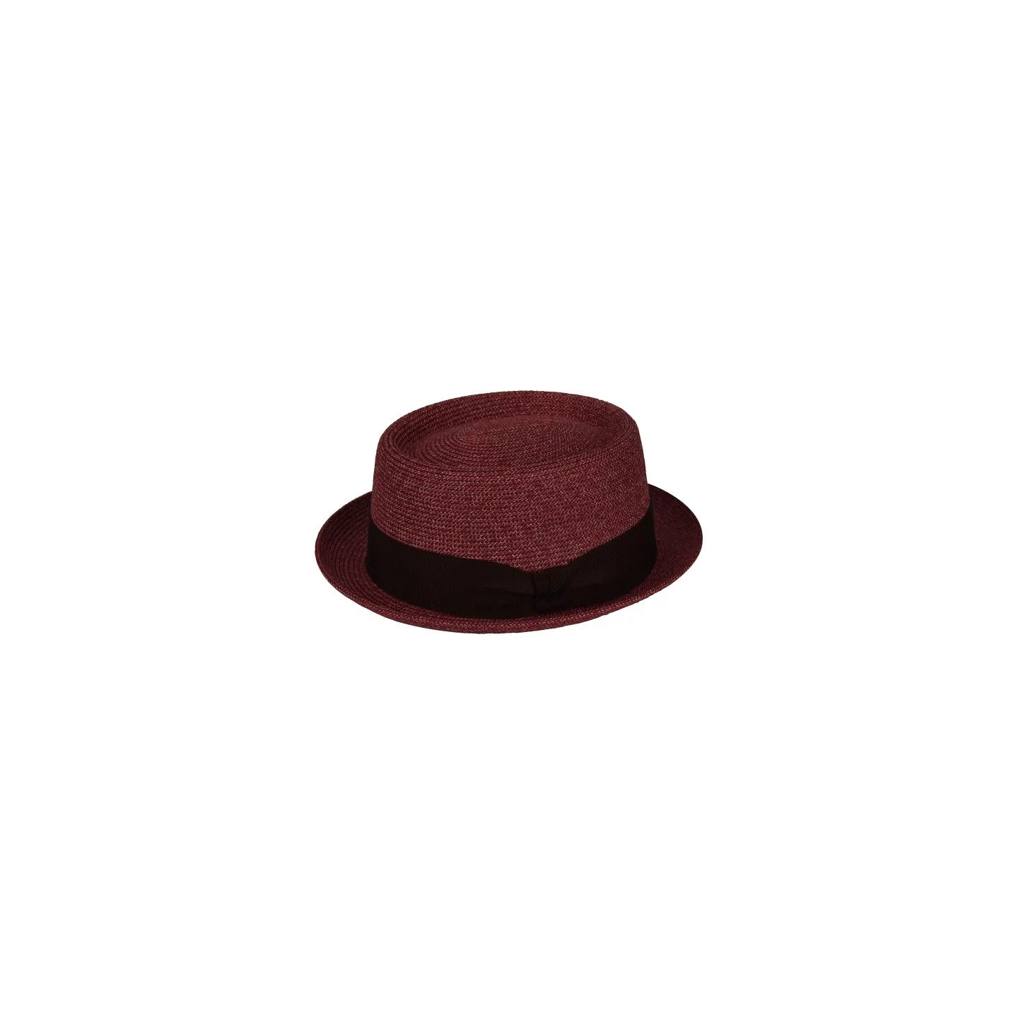 Chapeau PorkPie Waits Rouge - Bailey Reference : 8059 | Chapellerie Traclet