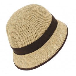 Chapeau Cloche AYLA Panama Naturel