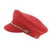 Casquette Marin Camaret Lin Rouge - Mtm Reference : 8075 | Chapellerie Traclet