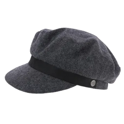 Casquette Marin Kurt Laine Anthracite - Brixton Reference : 8090 | Chapellerie Traclet