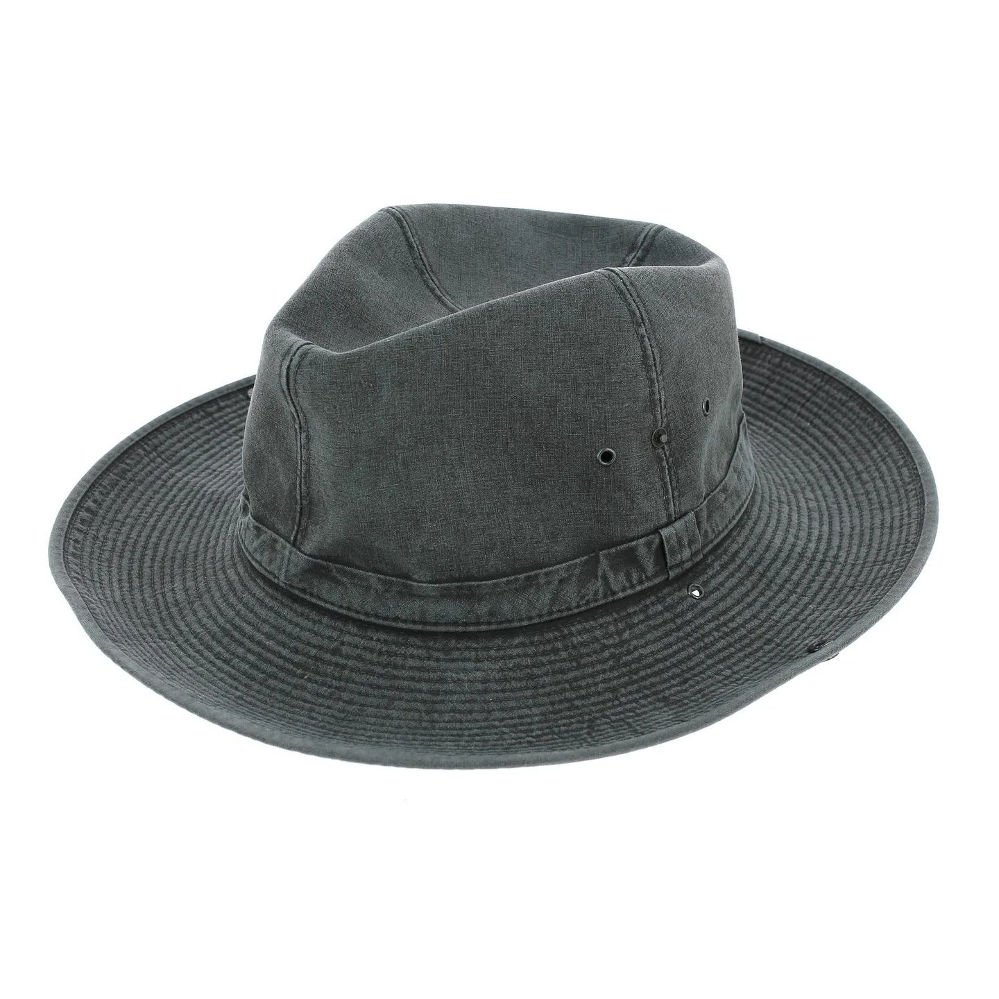 PAMPA Camargue Hat - Black - Traclet Reference: 265 | Traclet Hat Shop