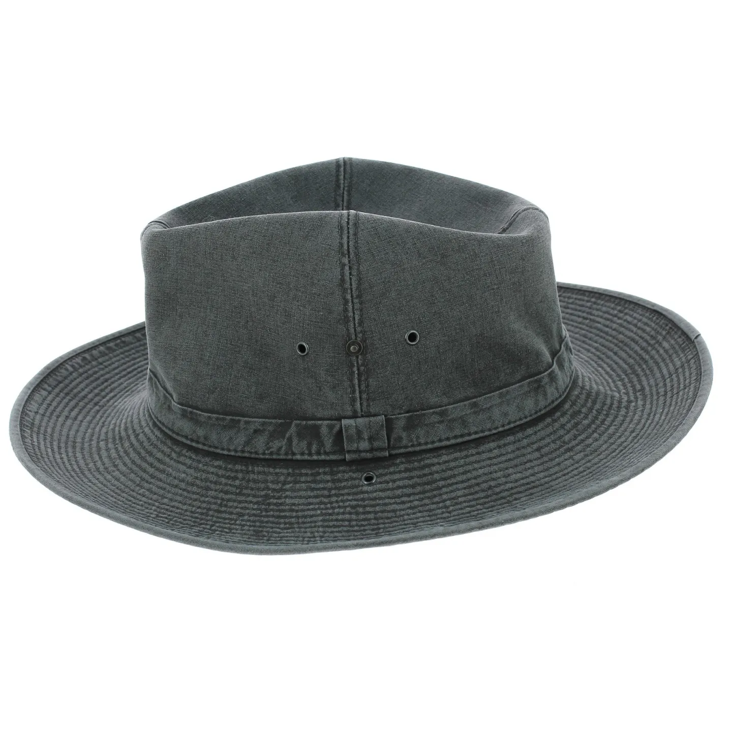 PAMPA Camargue Hat - Black - Traclet Reference: 265 | Traclet Hat Shop