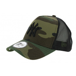 New York Camouflage Trucker Cap - New Era