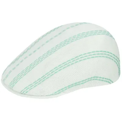 Kangol Float Stripe 507 White Cap Reference: 8084 | Traclet Hat Shop
