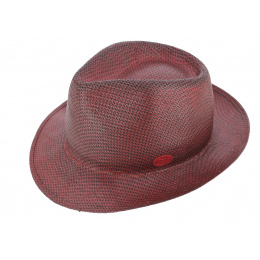 Red Paper Lisca Fedora Hat - Tesi