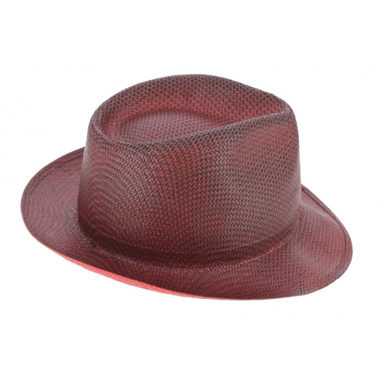 Red Paper Lisca Fedora Hat - Tesi