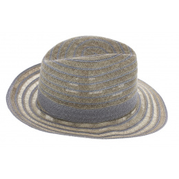 Chapeau Fedora Atlantic Treccia Gris - Tesi