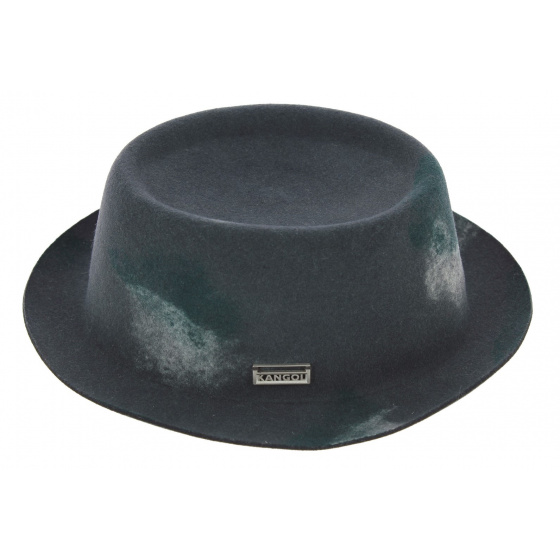 Chapeau Pork Pie Crayon Mowbray Gris Laine - Kangol