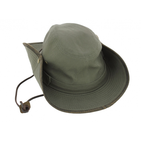 Pensville Green Cotton Traveller Hat - Stetson