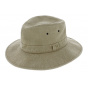 Chapeau Safari Mongo Coton Beige - Crambes