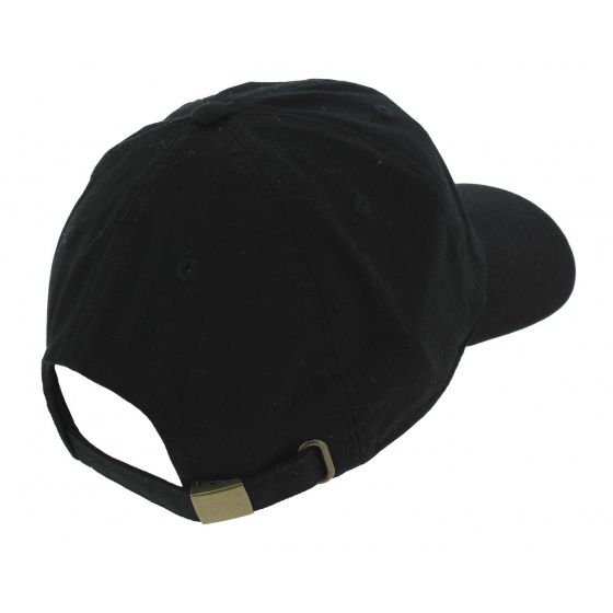 Black Cotton Flamingo Baseball Cap - Kbethos