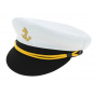 NewPort Cotton White Sailor Cap - Traclet