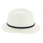 Chapeau Fedora Panama Blanc - Fléchet