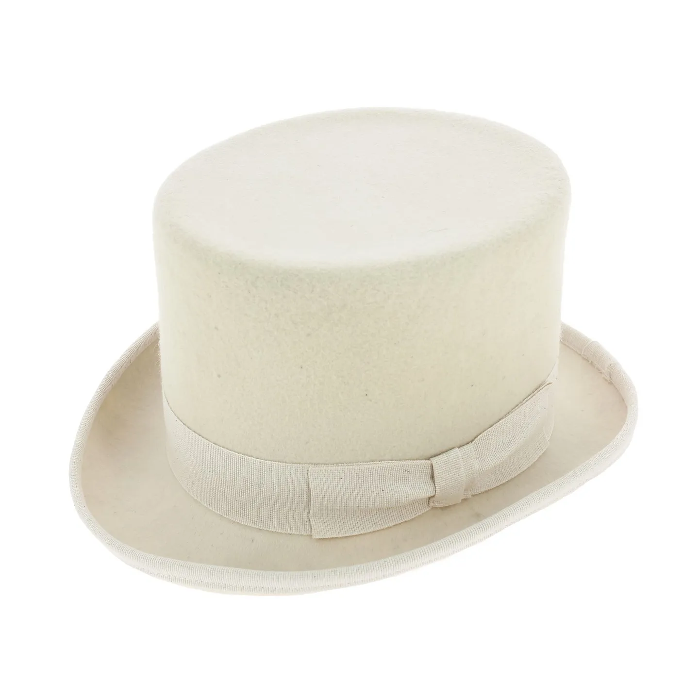 Haut de forme Feutre Laine Blanc - Guerra Reference : 296 | Chapellerie Traclet