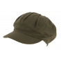Liberty newsboy cap olive Cotton - Traclet