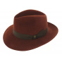 1855 Copper Felt Fedora Hat - Guerra