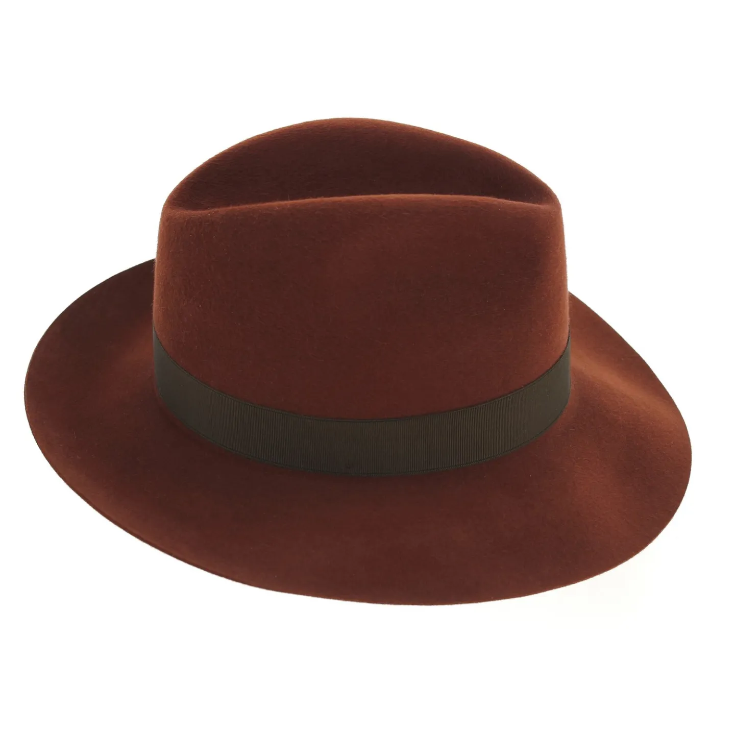 Chapeau Fedora 1855 Cuivre Feutre - Guerra Reference : 8173 | Chapellerie Traclet