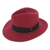 Chapeau Fedora Rose Feutre - Guerra 1855 Reference : 8175 | Chapellerie Traclet
