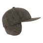 Dalena Brown Wool Cap with Ear Flaps - Traclet