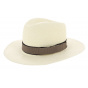 Customizable White Panama Traveller Hat