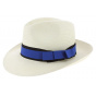 Customizable White Panama Fedora Hat - Traclet