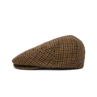 Casquette Hooligan Cumin Coton Marron - Brixton Reference : 8101 | Chapellerie Traclet