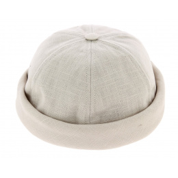 Beige Breton miki beanie