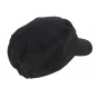 Silver Black Polyester Studded Army Cap - Traclet