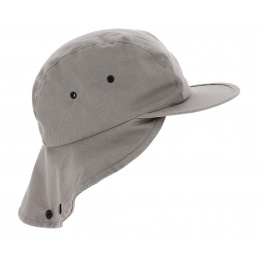 Casquette Baseball Cache Nuque Hunter Coton Beige - Traclet