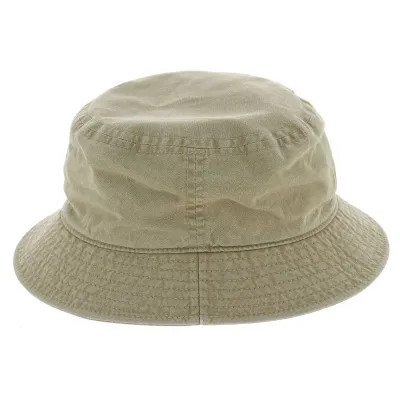 Beige Cotton French-Made Bucket Hat - Crambes Reference: 82 | Chapellerie Traclet