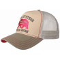 Beige Cotton Shafter Snapback - Stetson