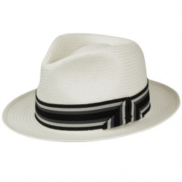 Dumont Fedora Hat LiteStraw Straw Ecru - Bailey