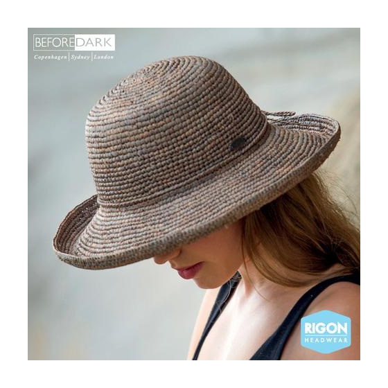 Breton Raffia Hat Anoucka - Rigon Headwear