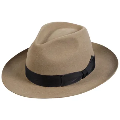 chapeau feutre poil beige - achat chapeau feutre poil de lapin Reference : 8211 | Chapellerie Traclet