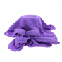 Violet-grey two-tone chèche